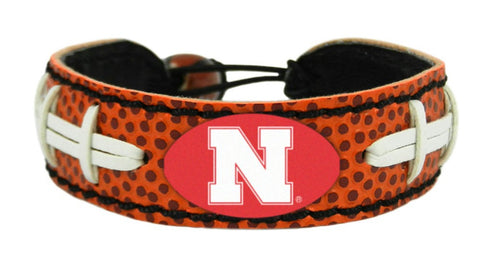 Nebraska Cornhuskers Football Bracelet