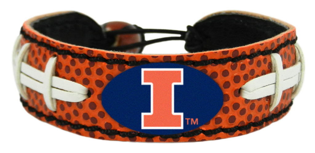 Illinois Fighting Illini Football Bracelet