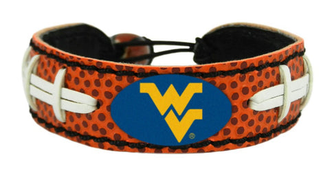 West Virginia Mountaineers Football Bracelet