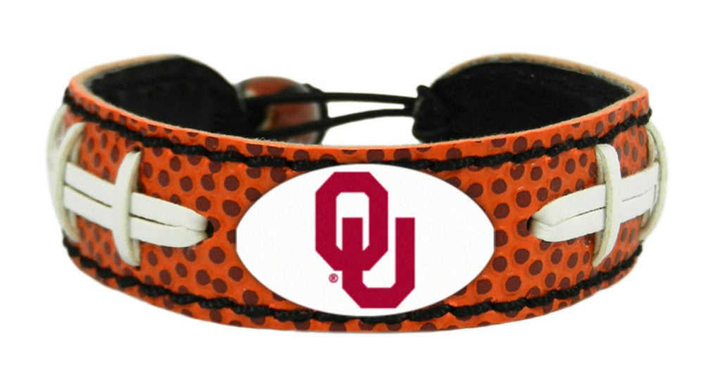 Oklahoma Sooners Football Bracelet