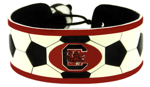 South Carolina Gamecocks Soccer Bracelet