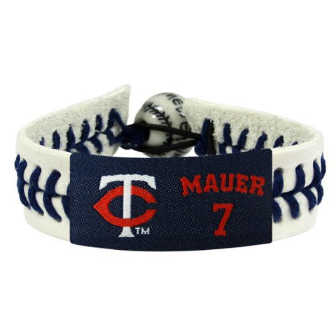 Minnesota Twins Joe Mauer Genuine Bracelet