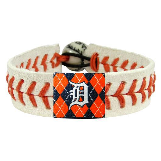 Detroit Tigers Genuine Argyle Bracelet