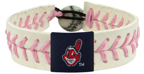 Cleveland Indians Pink Bracelet