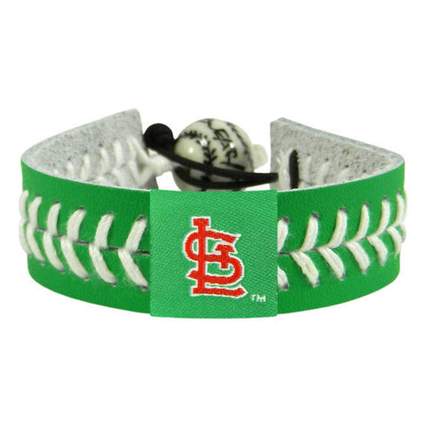 St. Louis Cardinals St. Patrick's Day Bracelet