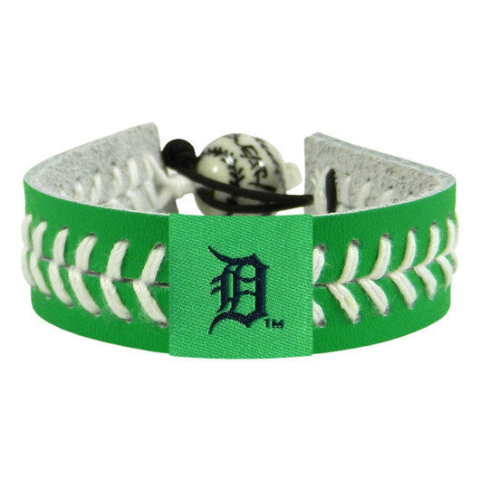 Detroit Tigers St. Patrick's Day Bracelet