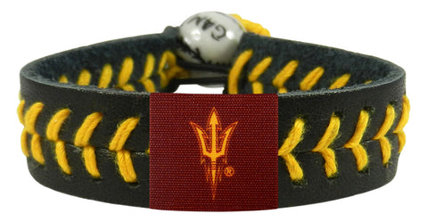 Arizona State Sun Devils Team Color Baseball Bracelet