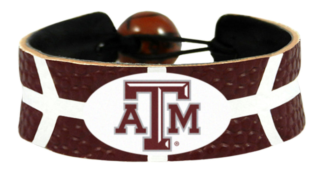 Texas A&M Aggies Team Color Basketball Bracelet