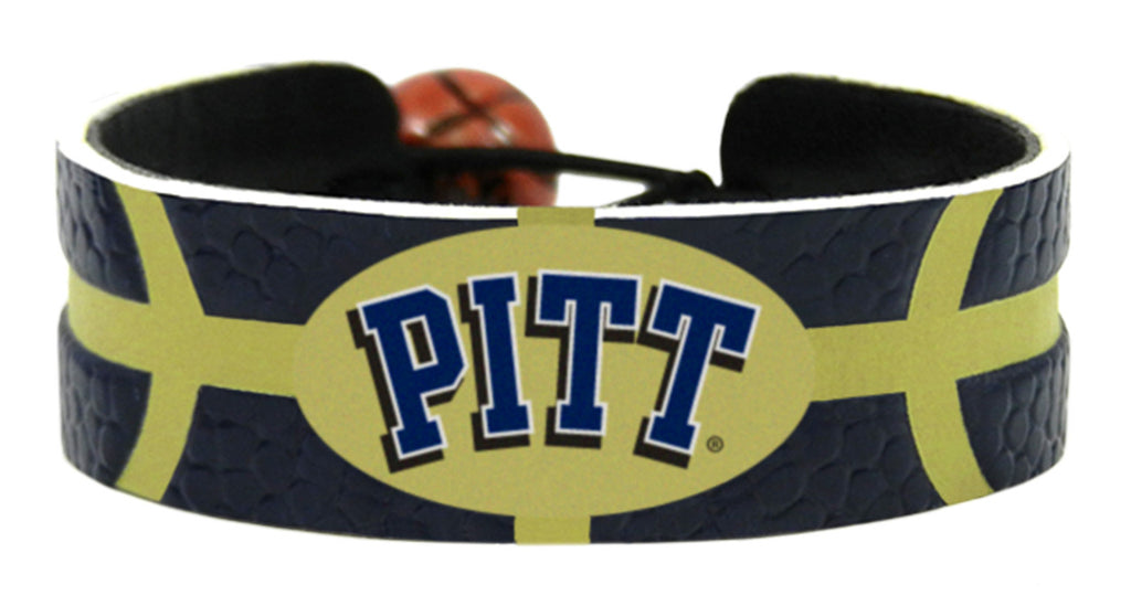 Pitt Panthers Team Color Basketball Bracelet