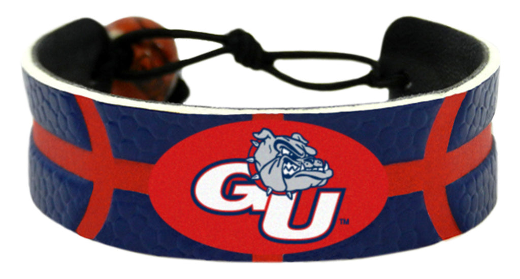 Gonzaga Bulldogs Team Color Basketball Bracelet