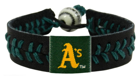 Oakland A's Team Color Bracelet - Black