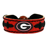 Georgia Bulldogs Team Color Football Bracelet