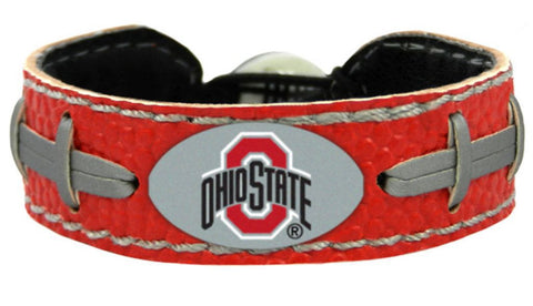 Ohio State Buckeyes Team Color Football Bracelet