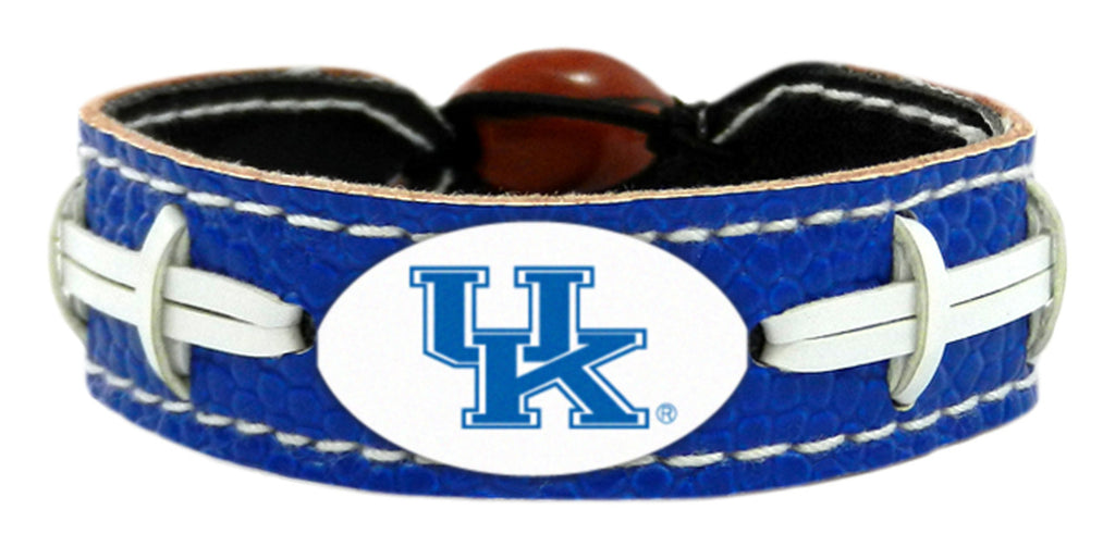 Kentucky Wildcats Team Color Football Bracelet