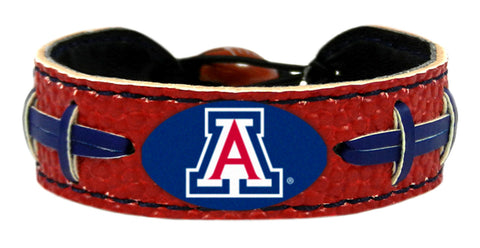 Arizona Wildcats Team Color Football Bracelet