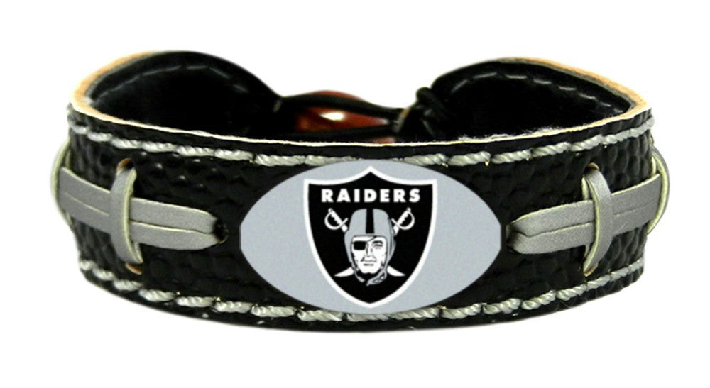 Oakland Raiders Team Color Bracelet