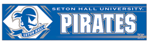 Seton Hall Pirates Bumper Sticker