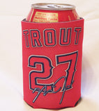 Mike Trout Los Angeles Angels Can Holder 4