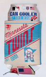 MInnesota Twins Vintage Design 2 Sided Can Holder