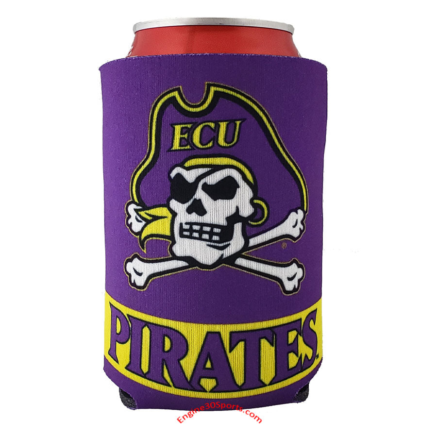 East Carolina Pirates Slogan Style 2 Sided Can Holder