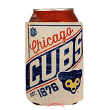 Chicago Cubs Vintage Design 2 Sided Can Holder