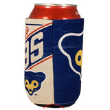 Chicago Cubs Vintage Design 2 Sided Can Holder