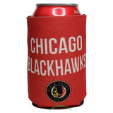 Chicago Blackhawks Vintage Style 2 Sided Can Holder