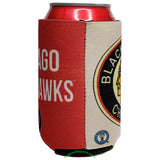 Chicago Blackhawks Vintage Style 2 Sided Can Holder