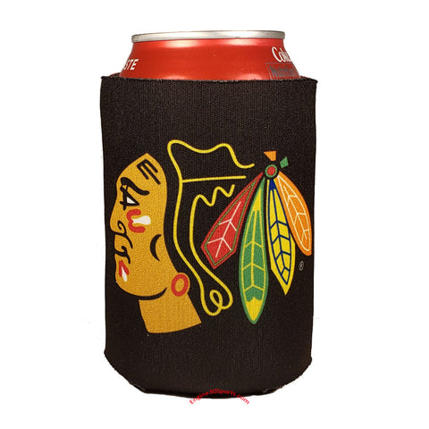 Chicago Blackhawks 2 Sided Can Holder