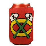 Chicago Blackhawks 2 Sided Can Holder