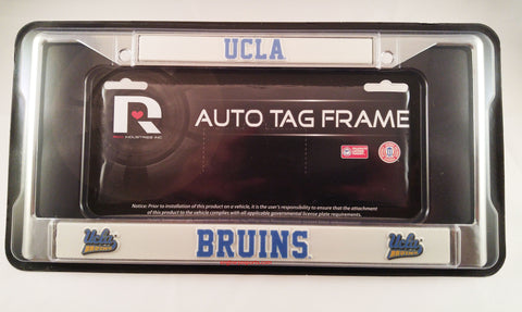 UCLA Bruins 6"x12" Chrome License Plate Frame