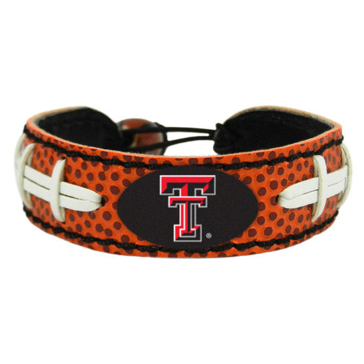 Texas Tech Red Raiders Football Bracelet