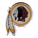 Washington Redskins Die Cut Color Auto Emblem