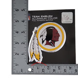 Washington Redskins Die Cut Color Auto Emblem