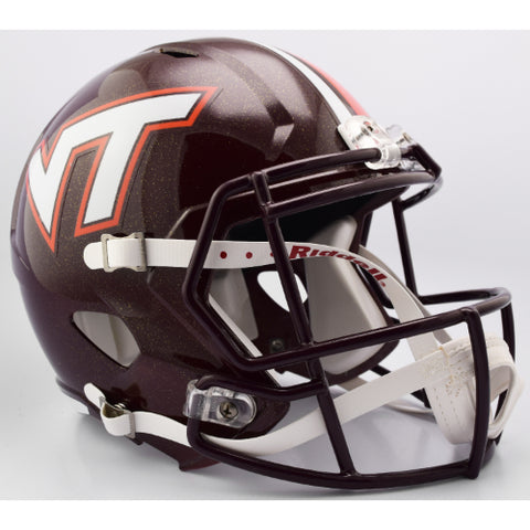 Virginia Tech Hokies Riddell Deluxe Replica Speed Helmet