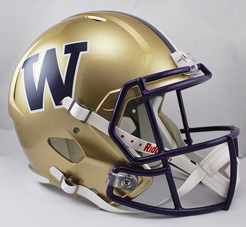 Washington Huskies Riddell Deluxe Replica Speed Helmet