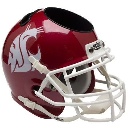 Washington State Cougars Schutt Mini Helmet Desk Caddy - Alternate 3