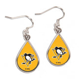 Pittsburgh Penguins Tear Drop Earrings
