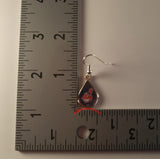 Cleveland Indians Chief Wahoo Tear Drop Earrings 2