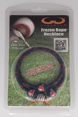 Cleveland Indians Frozen Rope Necklace - Team Color
