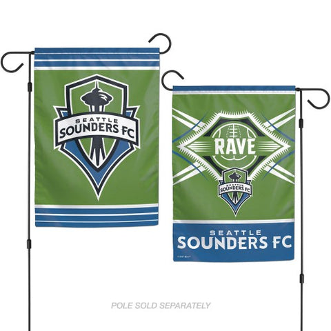 Seattle Sounders FC 2 Sided Garden Flag