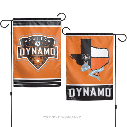 Houston Dynamo 2 Sided Garden Flag