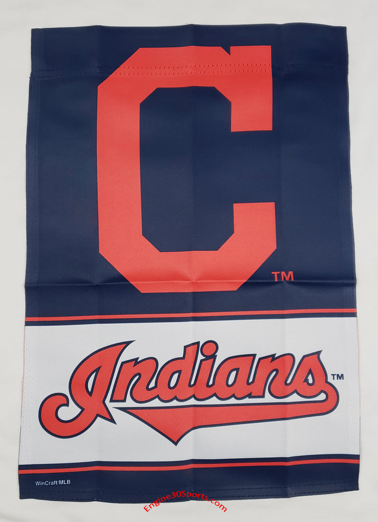 Cleveland Indians 2 Sided Garden Flag