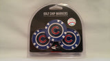 Chicago Cubs Golf Chip with Marker - 3 Pack