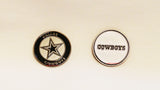 Dallas Cowboys Golf Chip with Marker - 3 Pack 3