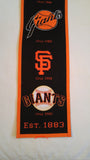 San Francisco Giants 8"x32" Wool Heritage Banner 3