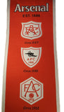 Arsenal FC 8"x32" Wool Heritage Banner 2