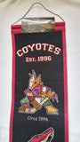 Arizona Coyotes 8"x32" Wool Heritage Banner