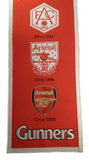 Arsenal FC 8"x32" Wool Heritage Banner 3