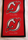 New Jersey Devils 8"x32" Wool Heritage Banner